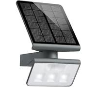 STEINEL Applique solaire d'extérieur XSolar L-S ONE anthracite | détecteur de mouvement, lampe de jardin solaire, batterie 2500 mAh