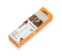 Steinel Bâtons de colle chaude 85°C Cristal, 240 g | 7 mm, 40 pièces, colle chaude transparente pour pistolet à colle GlueMatic 1007-LT