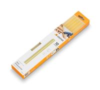 Steinel Bâtons de colle chaude à bois - diam. 11 mm - stylo á colle chaude - cartouches á colle chaude de bois d'une longueur de 250 mm 250 g - 10 bâtons - 006778