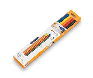Steinel Bâtons de colle de couleur - diam. 11 mm - stylo á colle chaude - cartouches á colle chaude colorés d'une longueur de 250 mm