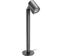 Steinel Borne LED extérieur Spot Way SC, GU10, Orientable, 7,9 W, Bluetooth, Détecteur de Mouvement 90°, Portée 10 m, 512 lm