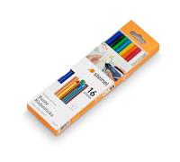Steinel Bâtons de colle Colour – 7 mm – 16 bâtons colorés – 96 g