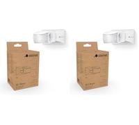 Steinel Détecteur de Mouvement extérieur is 1 Basic, 120°/ portée 10 m, capteur Infrarouge, IP54, Montage en saillie sur Mur et Plafond, Blanc (Lot de 2)