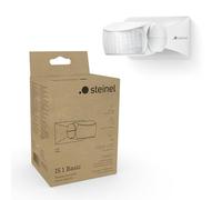 Steinel Détecteur de Mouvement extérieur is 1 Basic, 120°/ portée 10 m, capteur Infrarouge, IP54, Montage en saillie sur Mur et Plafond, Blanc