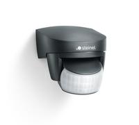 Steinel Détecteur de Mouvement is 2140 ECO Noir | détection 140°, portée max. 14 m, pour LED max. 250 W, IP54, extérieur et intérieur