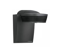 Steinel Détecteur de Mouvement sensIQ Anthracite | 300°|20 m capteur, 2500 W, fonction TEACH, support mural d'angle, télécommande