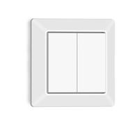 Steinel Interrupteur sans fil PB4 Connect, interrupteur mural intelligent, sans fil, sans pile, interrupteur mural, configuration et mise en réseau via une application