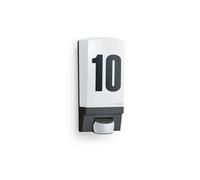 STEINEL L 1 SCHWARZ APPLIQUE EXTERIEURE EN PLASTIQUE BLANC