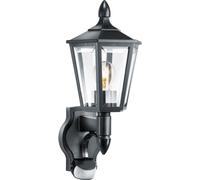 Steinel L 15 S 617813 Applique extérieure avec détecteur de mouvement Ampoule à économie dénergie, LED E27 60 W noir