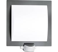 Steinel L 20 S 035693 Applique extérieure avec détecteur de mouvement Ampoule à économie d'énergie, LED E27 60 W anthracite