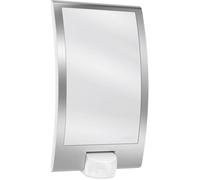 Steinel L 22 S 009816 Applique extérieure avec détecteur de mouvement Ampoule à économie dénergie, LED E27 60 W acier inoxydable
