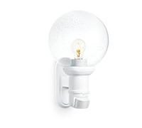 Steinel L 560 S Blanc - Luminaire extérieur à détecteur de mouvement, applique murale, angle de détection 140°, E27