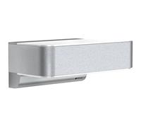 Steinel Sensor-LED-Außenleuchte L 810 SC silber 087562 Applique LED extérieure avec détecteur de mouvement LED intégrée 9.8 W LED
