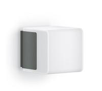 Steinel Applique murale extérieure L 835 LED 1x9,5 W avec détecteur blanc-anthracite ST055516
