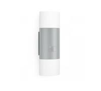 Steinel LED Lampe d'extérieur L 910 S argent, avec détecteur de mouvement infrarouge 180°, 576219