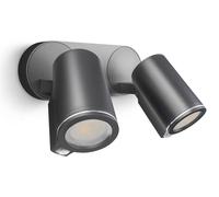 Steinel LED Sensor Spot mural 14,6W 1024 lm 3000 K Duo Sensor SC Connect anthracite connectable en réseau sans fil par Bluetooth