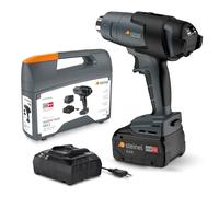 Steinel Pistolet à air chaud mobile heat MH3 – sans fil 18 V, batterie 5,5 Ah, chargeur, 500 °C