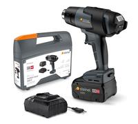 Steinel Pistolet à air chaud Mobile Heat MH5 sans fil 18 V 5,5 Ah batterie + chargeur