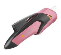 Steinel Pistolet à colle sans fil MobileGlue 1007-S rosé | 3 bâtons de colle 7mm et câble de chargement USB inclus
