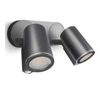 Steinel Applique extérieure Spot DUO ST058654 – 2x15W, détecteur, anthracite