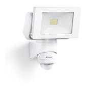 Steinel Projecteur LED extérieur LS 150 S blanc avec détecteur de mouvement 240° 12 m, 4000 K, 14,7 W, pour jardin, garage