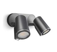 Steinel Applique murale extérieure Spot DUO S ST058647 - 2x GU10 15W, détecteur 90°, anthracite