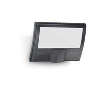 Steinel Projecteur LED XLED Curved S 012076 – 9,3 W, détecteur 160°, portée 8 m, anthracite