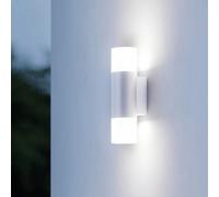 Steinel Sensor LED Applique murale extérieure 9,8 W 797 lm 3000 K L 910 S argent