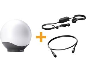 Steinel Startset Sphera-300 C 094829 Boule lumineuse LED 5.4 W Couleur déclairage (ampoule LED): RGBWW
