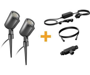 Steinel Startset Spot C 24V 093907 Set de projecteurs de jardin LED
