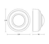 Steinel Détecteur de présence IR AP PD IR4360-8 #085049 (085049)