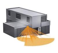 Steinel Détecteur de mouvement mural, apparent sensIQ S 300 ° blanc IP54 (sensIQ S)