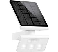 Steinel XSolar L-S - Lampe solaire extérieur á LED blanc à détecteur de mouvement infrarouge 140°, applique solaire