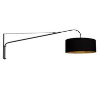 Steinhauer - applique murale - Elegant Classy - acier - lin métal - lampe d'ambiance - E27 - 3957ST