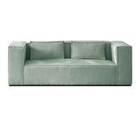 Lisa design Canapé droit 2 places - Bleu