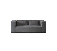Lisa design canapé Stella 2 places - Gris clair