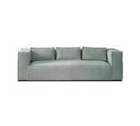 Lisa design Canapé droit 3 places - Bleu