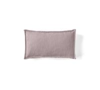 Stella - coussin - en velours côtelé - 32x57 cm - Rose