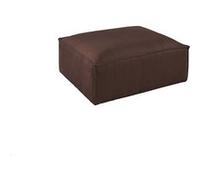 Stella - pouf en velours côtelé - style contemporain - Marron $cou G