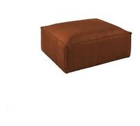 Stella - pouf en velours côtelé - style contemporain - Terracotta $cou G