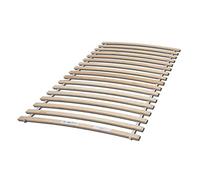 Stella Trading enroulé Solides pour Surface de Couchage de 90 x 200 cm - Sommier à Lattes en Bois de Bouleau, d'ingénierie, Couleur Naturelle