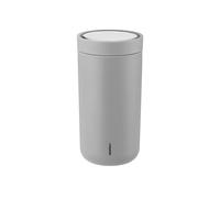 Stelton Mug isotherme To Go Click 0.2 l Mat light grey