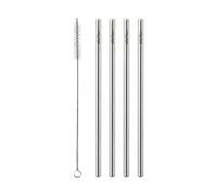 Stelton Pailles réutilisables Stelton Lot de 4 Steel