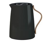 Stelton Pichet à thé isotherme Emma – 1 L, acier inoxydable, sous vide, filtre intelligent – Noir