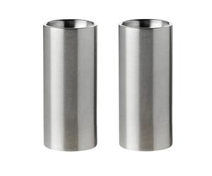 Stelton Poivrier et salière AJ cylinda-line acier inoxydable