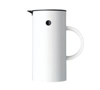 Stelton Thermos EM77 – Design Erik Magnussen, 0,5 L, bouchons à bascule et à vis – Blanc