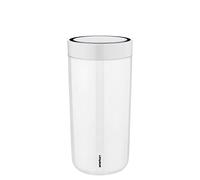 Stelton Tasse isotherme To Go Click – 0,4 l acier inoxydable Smart-Click – Craie