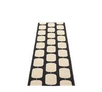 Sten Tapis en plastique 70x200 cm Pappelina Schwarz/Noir - 7340020477844