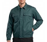 Stenso Pluton Blouson Homme - Veste de Travail Homme Classique avec Deux Poches Poitrine à Rabat, Fermeture Éclair, Taille Élastique, Poignets avec Fermeture à Bouton