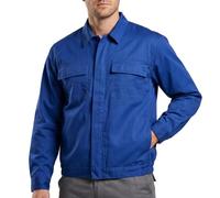 Stenso Pluton Blouson Homme - Veste de Travail Homme Classique avec Deux Poches Poitrine à Rabat, Fermeture Éclair, Taille Élastique, Poignets avec Fermeture à Bouton